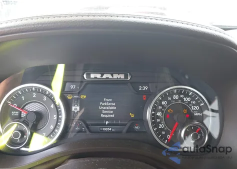 2025 Ram 1500 Laramie 4X4 5'7 Box from USA, damaged, VIN 1C6SRFJP0SN520855